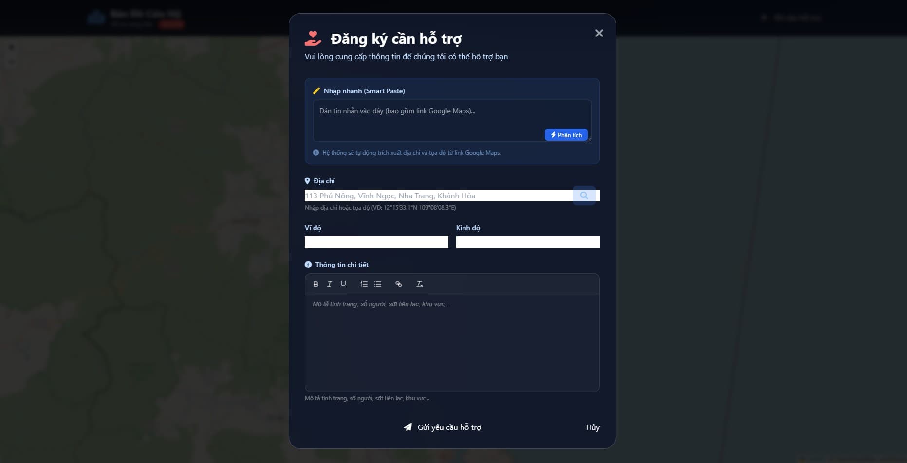 Cứu Trợ Khánh Hòa screenshot 1